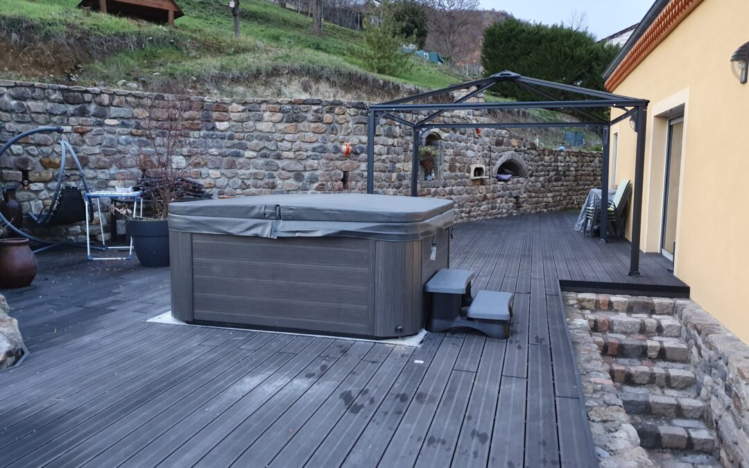 Installation d’un Spa haut de gamme 5 Places à Issoire